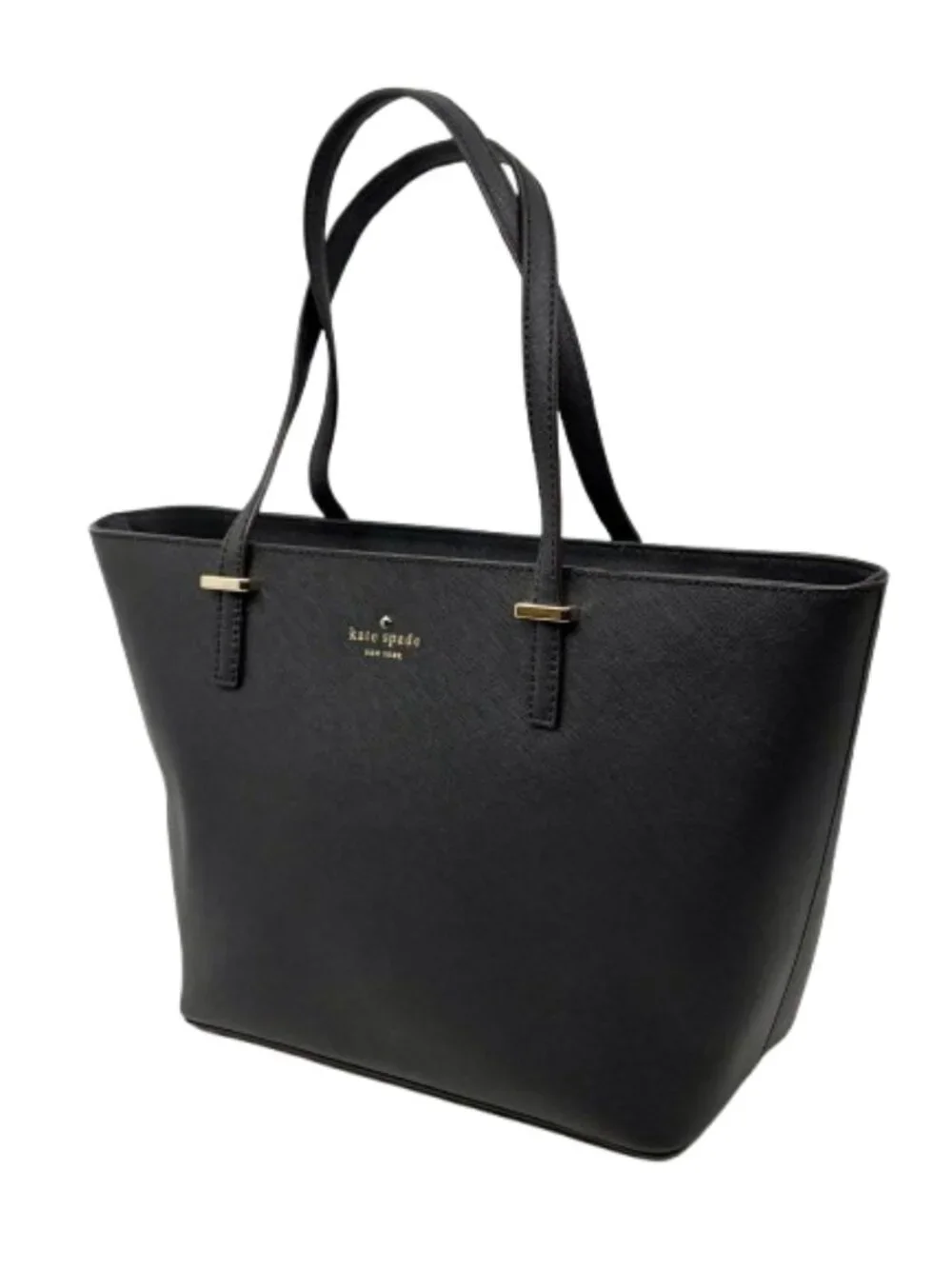 KATE SPADE~Cedar Street Harmony~BLACK SAFFIANO LEATHER TOTE SHOULDER BAG NWOT